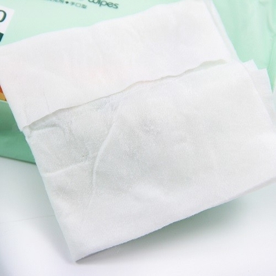 Novo desenvolva limpezas molhadas descartáveis não tecidas puras de Spunlace da água do projeto