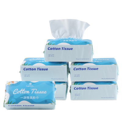 As limpezas secas descartáveis macias livres químicas de Unscented enfrentam o tecido limpo