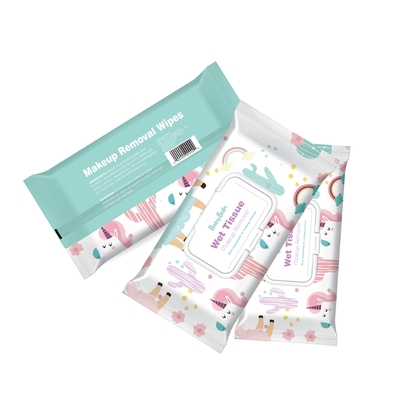 Água Micellar facial de Rose Makeup Remover Wipes With da água de limpeza