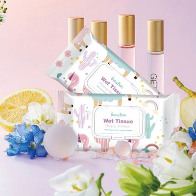 Água Micellar facial de Rose Makeup Remover Wipes With da água de limpeza