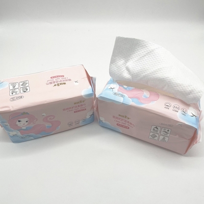 Limpezas secas macias biodegradáveis personalizadas da etiqueta descartáveis para o adulto do bebê