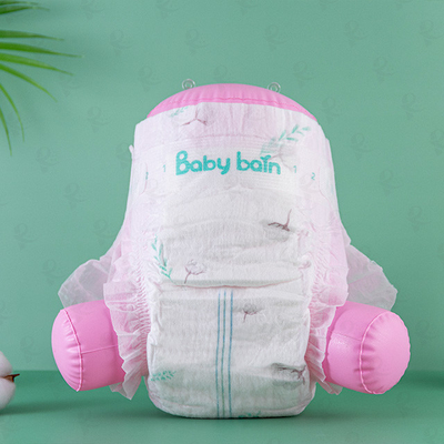 Fralda descartável ecologicamente correta para bebê 3D vazando na China