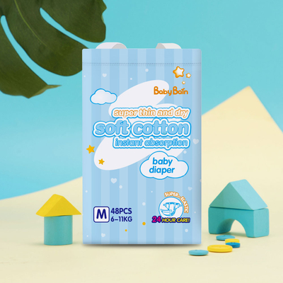 do tecido descartável do bebê de Preventation do escape 3D delicado super respirável