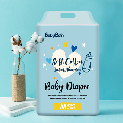 Tecidos descartáveis do bebê da absorção super brandamente respiráveis