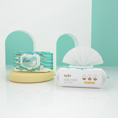 O bebê de Unscented da etiqueta marcada limpa 99 9 água cuidados com a pele sensíveis descartáveis