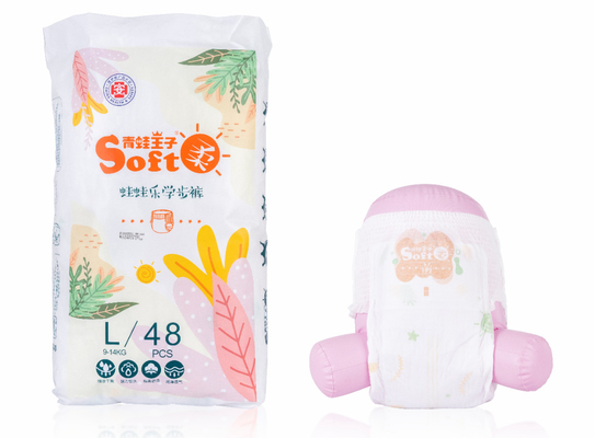O desempenho de absorção super feito sob encomenda de SAP da AMOSTRA GRÁTIS levanta fraldas do tecido do bebê