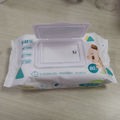 A água descartável do cuidado sensível feito sob encomenda do bebê limpa ultra macio