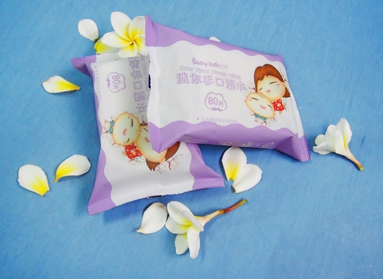 Toalhetes de limpeza facial sem produtos químicos toalhetes úmidos de água orgânica macia para bebês