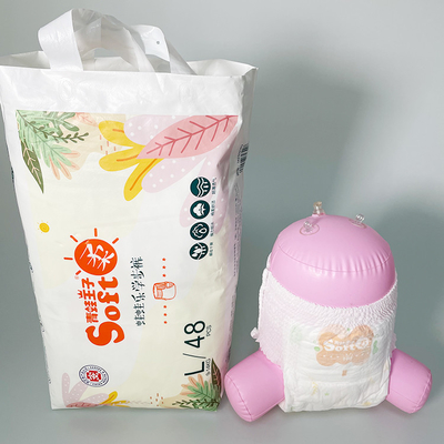 Fralda para recém-nascidos Uni Soft Pull Up Descartável 4 Grau em Pacote Seguro