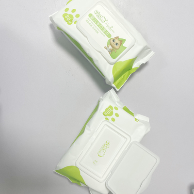 Limpezas molhadas descartáveis portáteis Multifunction do OEM para as mãos de limpeza de superfície da boca