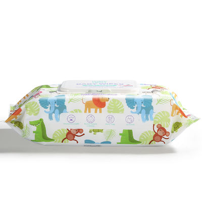 Lenços umedecidos 80 unidades, macios, não tecidos, para bebês com tampa para bebês