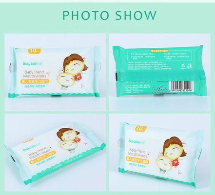 Limpezas orgânicas de limpeza macias não tecidas da água do celeiro do bebê de Spunlaced