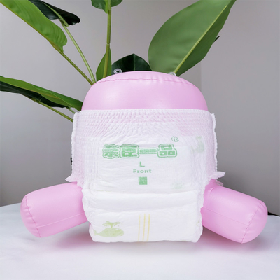 Calças descartáveis absorventes de superfície secas do bebê com canal da prevenção do escape 3D