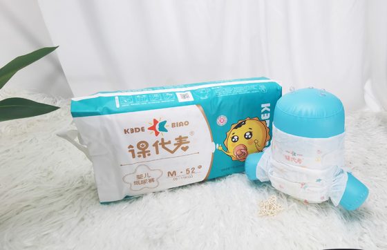 Fraldas descartáveis de absorção super feitas sob encomenda dos tecidos do bebê do desempenho de SAP