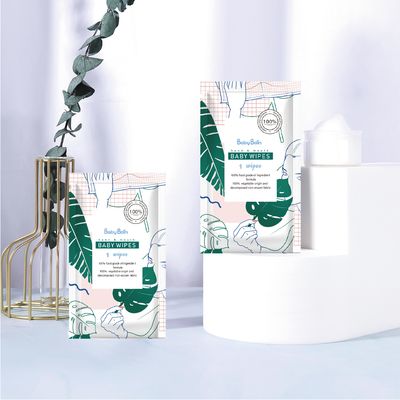 Do bebê molhado do lenço de papel de Spunlace limpezas molhadas grossas não tecidas descartáveis feitas sob encomenda