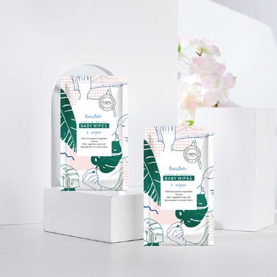 Do bebê molhado do lenço de papel de Spunlace limpezas molhadas grossas não tecidas descartáveis feitas sob encomenda