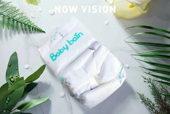 Tecido descartável feito sob encomenda do bebê de Clothlike Backsheet impresso com canal 3D