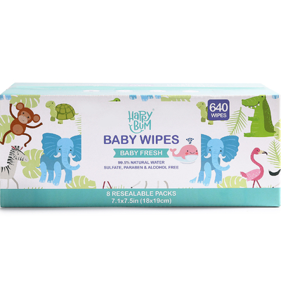 Limpeza molhada sensível orgânica natural do tecido de Flushable 80pcs da limpeza do bebê
