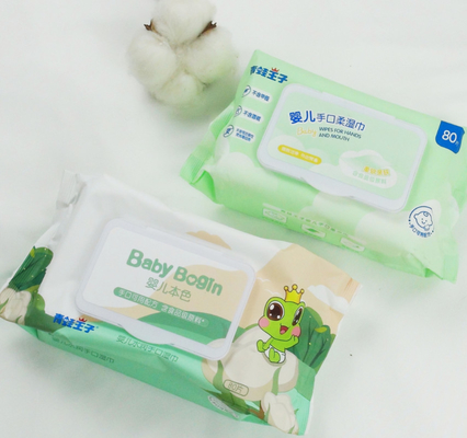A melhor fórmula estável de venda de WaterWipes Unscent que limpa calorosamente limpezas do bebê