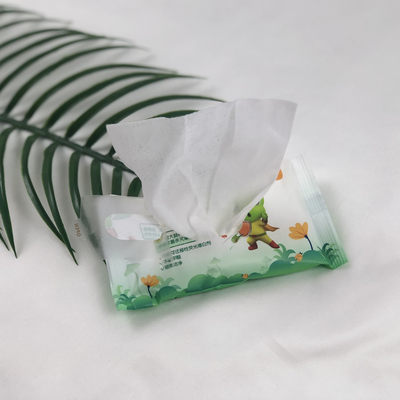 Fórmula orgânica natural de Unscented das limpezas molhadas descartáveis do OEM do agregado familiar sem álcool