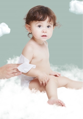 Limpezas molhadas do bebê original biodegradável de alta qualidade da fragrância de Cottonc Unscented Waterwipes