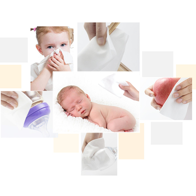 Limpezas molhadas do bebê original biodegradável de alta qualidade da fragrância de Cottonc Unscented Waterwipes