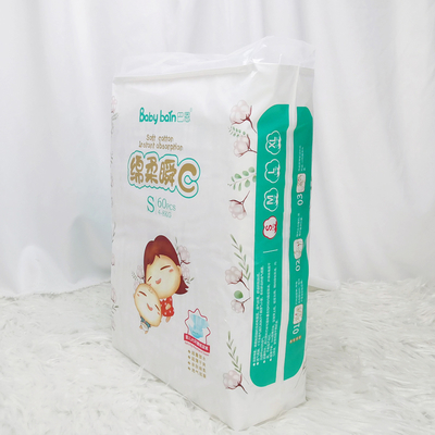 Disponível personalizado treinando o tecido descartável do bebê das cuecas