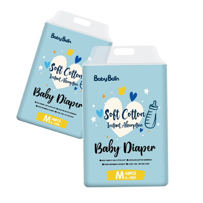 Das fraldas descartáveis feitas sob encomenda do bebê da AMOSTRA GRÁTIS desempenho de absorção super de SAP