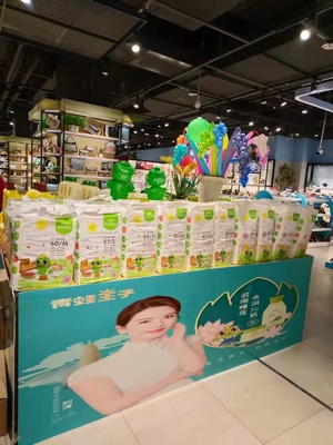Os melhores tecidos descartáveis de venda do bebê dos tecidos do bebê do preço de fábrica vendem por atacado tecidos macios do bebê