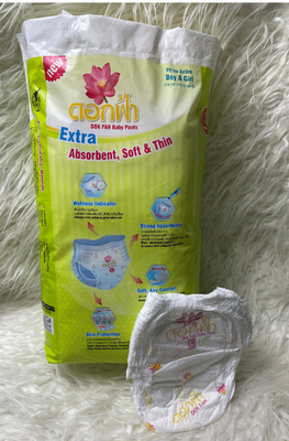 Calças descartáveis absorventes super feitas sob encomenda do bebê das fraldas dos tecidos do bebê