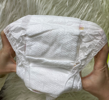 Calças descartáveis absorventes super feitas sob encomenda do bebê das fraldas dos tecidos do bebê