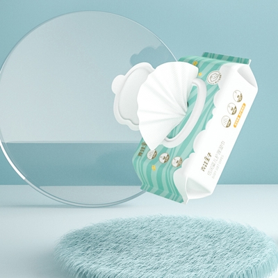 Limpezas Compostable orgânicas faciais da água molhada do bebê do ODM do OEM para superfícies de limpeza