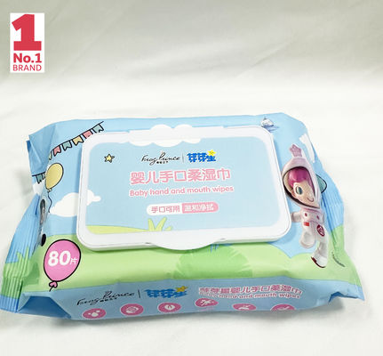 A marca própria personalizada comprimiu a limpeza descartável das limpezas molhadas mágica