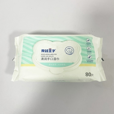 Limpezas molhadas amigáveis sensíveis macias bonitos do preço de fábrica da marca própria para o bebê