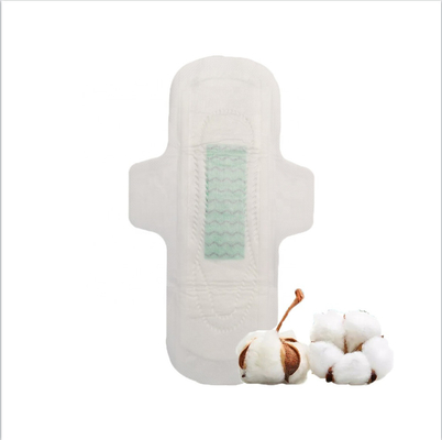 Ultra finamente almofadas sanitárias 405mm naturais de 210mm 235mm para a pele sensível