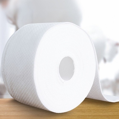 Bebê seco do algodão facial da limpeza seca do algodão do ODM 100-120Pcs do OEM e limpezas adultas