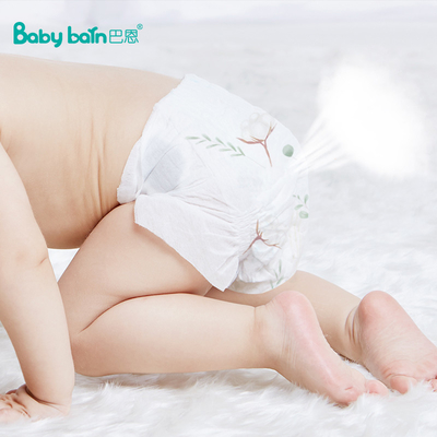 Tecido descartável do bebê da absorção alta de superfície seca respirável para a pele sensível