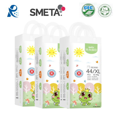 Camada absorvente do tecido descartável molhado do bebê do indicador 480ml brandamente tecida não