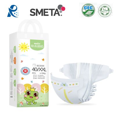 Tela não tecida descartável amigável de Japão SAP 450x320mm do tecido do bebê de Eco