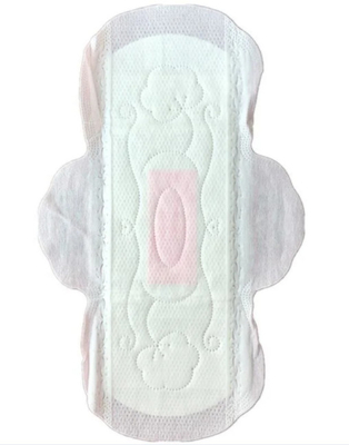 Guardanapo sanitários das senhoras puras confortáveis super do aníon do algodão sobre o uso da noite