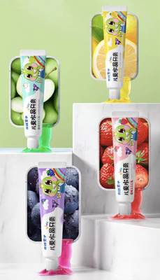 Ferramenta roxa da higiene oral da uva que clarea os dentes nenhum Sugar Added Toothpaste