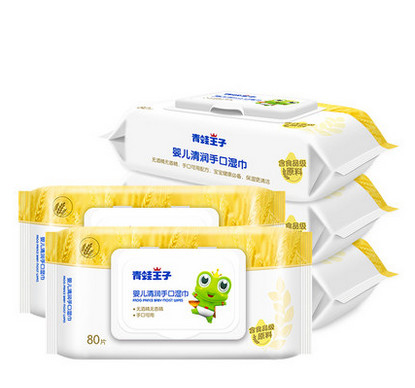 Aloés amigável Vera Disposable Wet Wipes 80pcs de Eco que irrita-se não