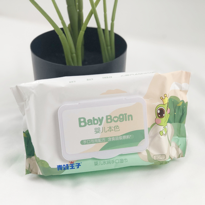 Limpezas molhadas descartáveis biodegradáveis do conforto amigável de Eco para o bebê e o adulto