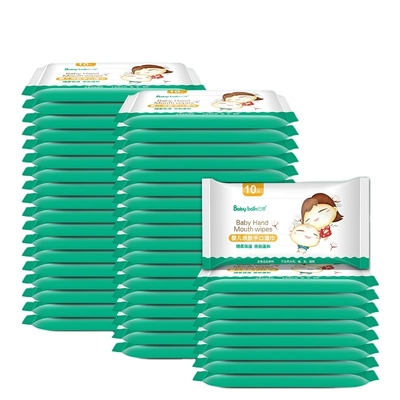 Limpezas molhadas descartáveis biodegradáveis do conforto amigável de Eco para o bebê e o adulto