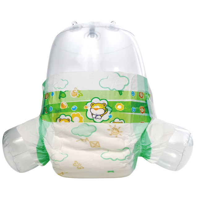 Fraldas da noite do bebê da absorção de ponto alto do punho do pé de SMMS para a pele sensível