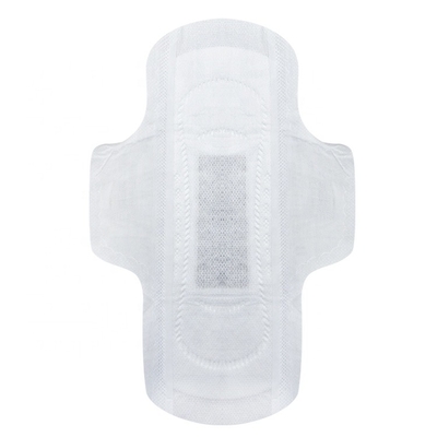 Almofadas sanitárias confortáveis femininos voadas da almofada 245mm do algodão para o uso diário