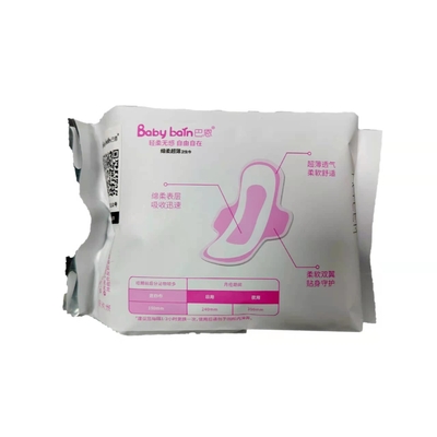 Algodão livre Cottony voado respirável 40ml 80ml dos guardanapo sanitários do algodão