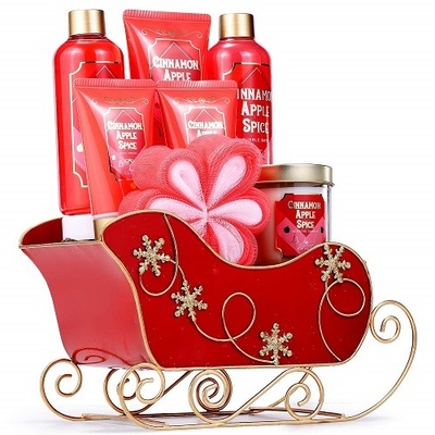 O presente de embalagem do gel do chuveiro da garrafa plástica diária do uso ajustou a fragrância da morango