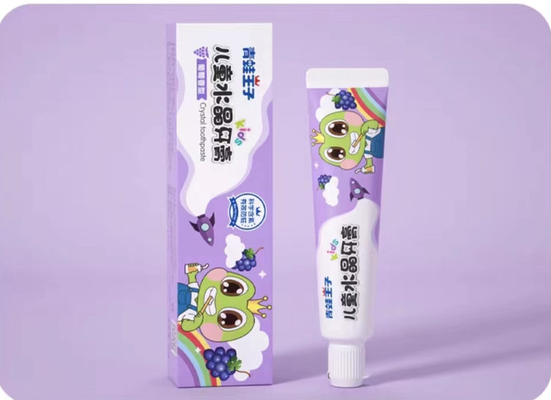 Ferramenta roxa da higiene oral da uva que clarea os dentes nenhum Sugar Added Toothpaste